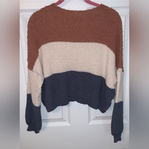 Like new Debut colorblock sweater